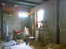 Stavební úpravy v domově v roce 2009