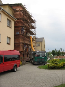 Stavební úpravy v domově v roce 2009