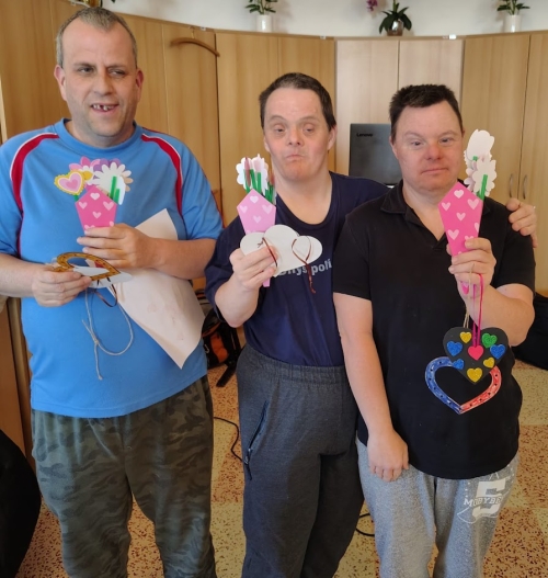 Výtvarné Valentýnské tvoření