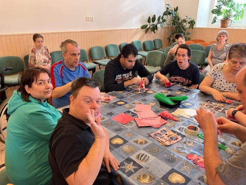 Výtvarné Valentýnské tvoření