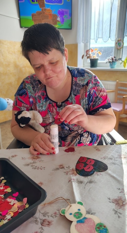 Výtvarné Valentýnské tvoření