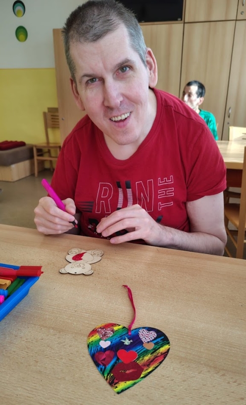 Výtvarné Valentýnské tvoření