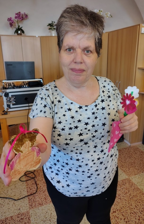 Výtvarné Valentýnské tvoření