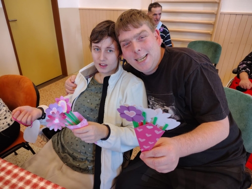 Výtvarné Valentýnské tvoření