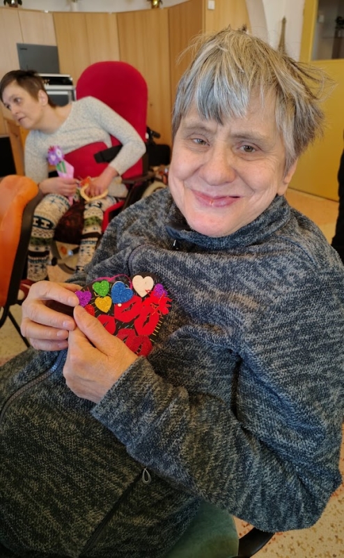 Výtvarné Valentýnské tvoření