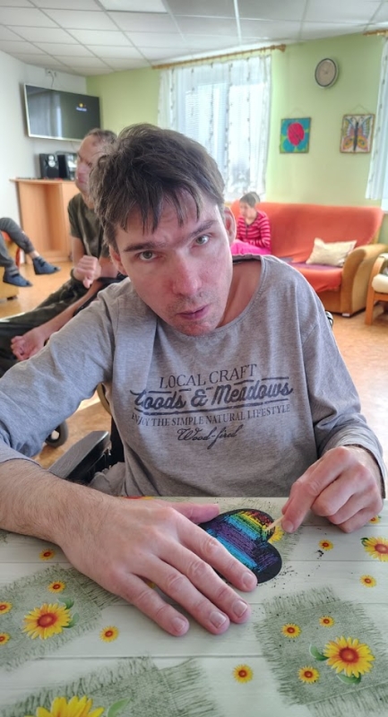 Výtvarné Valentýnské tvoření